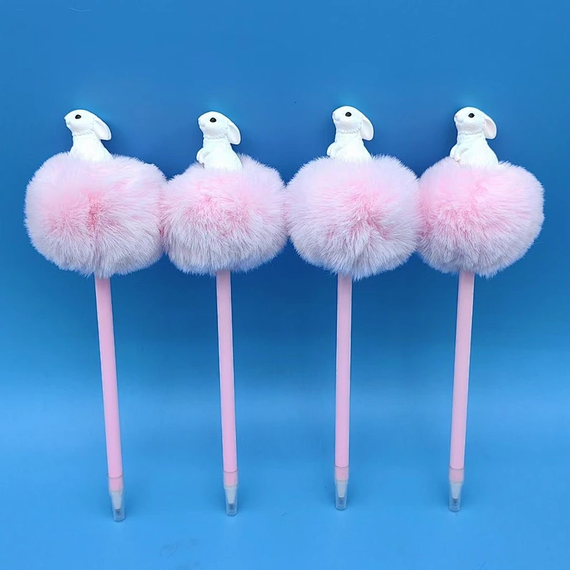 EASTERN RABBIT POMPOM PEN